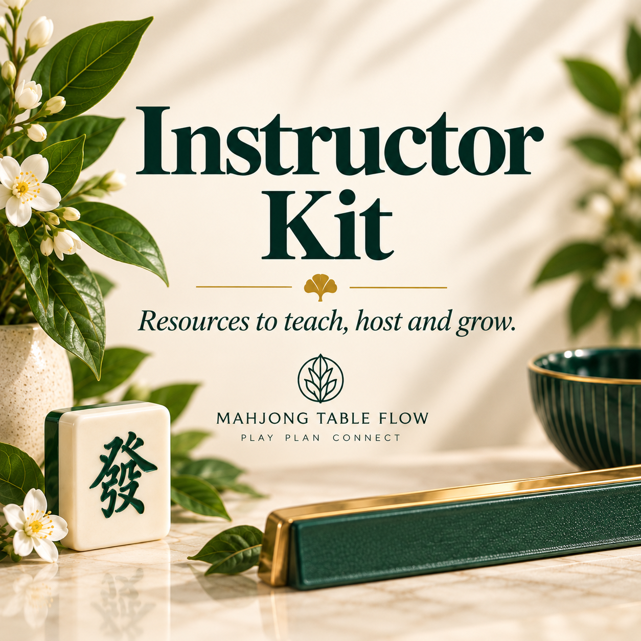 Mahjong Table Flow Instructor Kit approved product cover