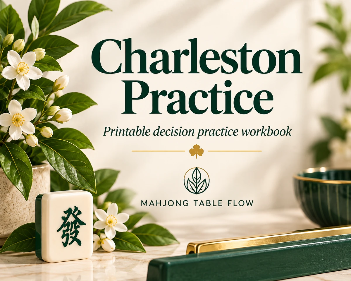 Charleston Practice: approved Mahjong Table Flow product artwork