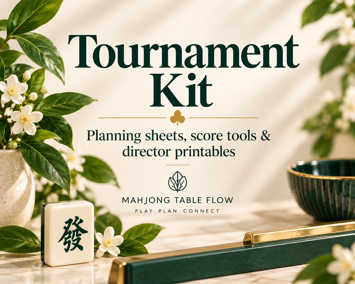 Tournament Kit: approved Mahjong Table Flow product artwork
